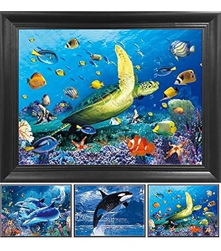 Amazon.com: Baby Animal 3D Poster Wall Art Decor Print | 12x16